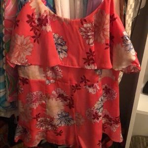 Floral Romper
